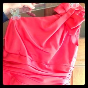 David's Bridal Pink Dress